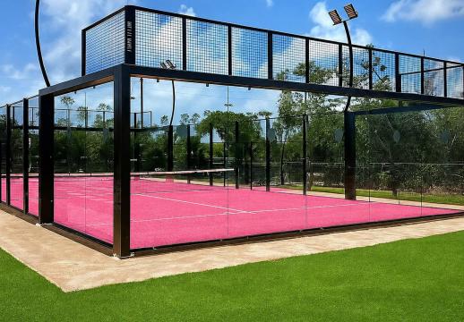Поле для падл-тенниса Premium Grass «Padel Tennis 12 Pink» (20 х 10 м)