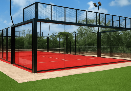 Поле для падл-тенниса Premium Grass «Padel Tennis 12 Bright Red (20 х 10 м)»